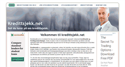 Desktop Screenshot of kredittsjekk.net
